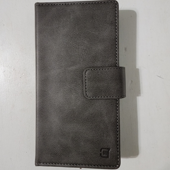 Samsung S22 Ultra Phone Case CaseCo 5th Ave Wallet Magnetic Grey & bonus case - Picture 6 of 8